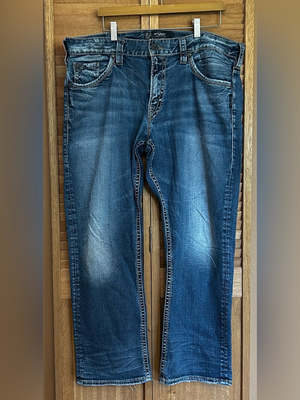 Silver EMC Denim Eddie blue jeans Mens size 38/x30 38